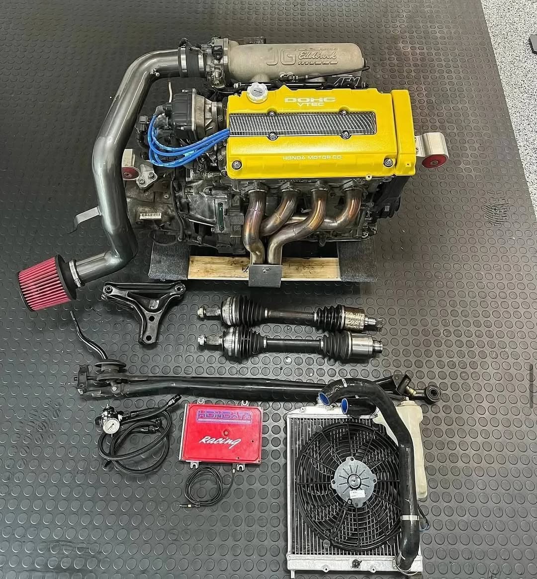 0dbd6852-eefe-4e60-ad93-654795abbb0a.jpeg COMPLETE JDM GSR ENGINE/EM1 SWAP FOR SALE. - Image 1
