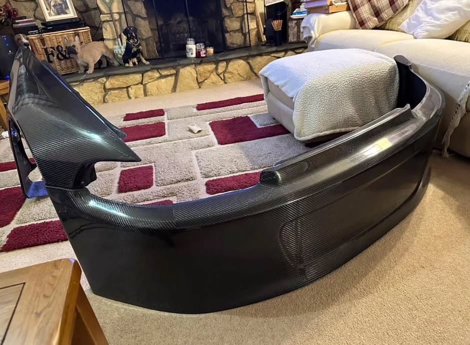 5215195749367803208.jpg Honda civic eg jase composite full carbon 3 piece drag front end like new - Image 1