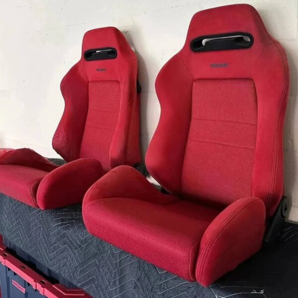 Red JDM Recaro SR3 Seats