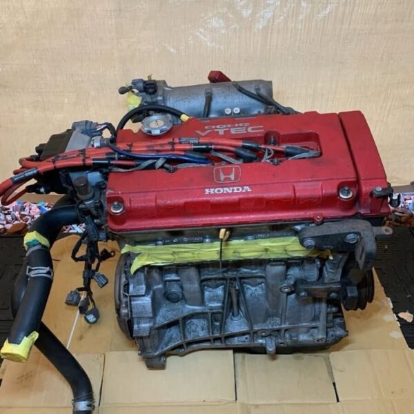 B18C Engine with auxiliary harnesses, type R, Ef Eg Ek DC, Integra, Civic race, Ef9 Ek9 Ek4 Dc2 Vtec b16a.