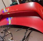 99-00 Honda Civic coupe trunk with OEM high spoiler - Image 2