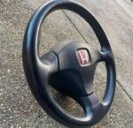 AUDM DC5 Integra Type R steering wheel complete with airbag and ignitor