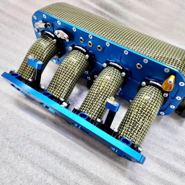H-Weave Carbon Kevlar Pracworks K-series Intake Manifold
