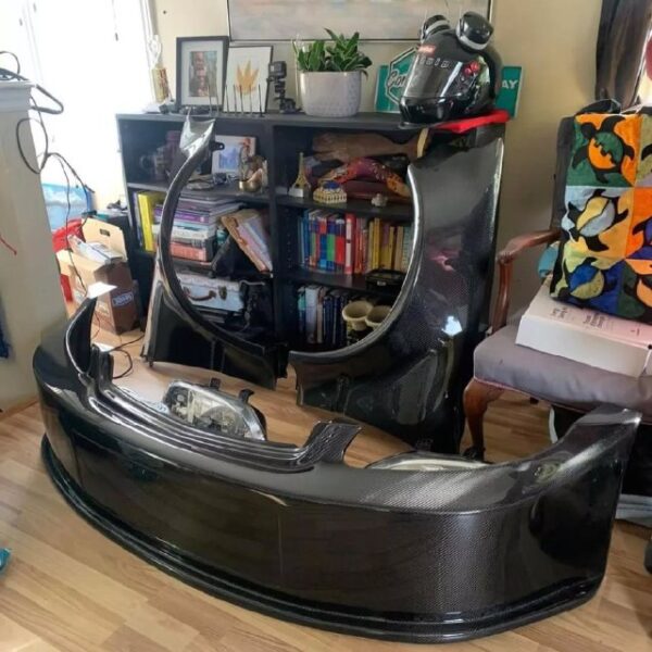 Carbon Fiber 3 piece front end ( BRAND NEW ) For Ek