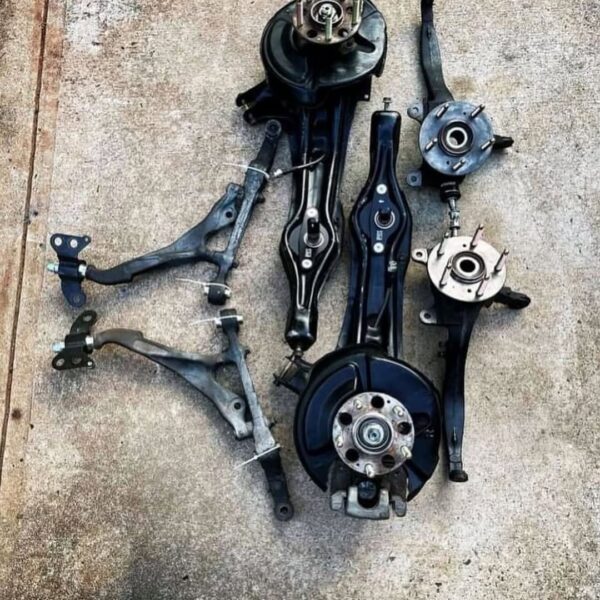 JDM 5 Lug conversion with PCI spherical rear trailing arm bushings