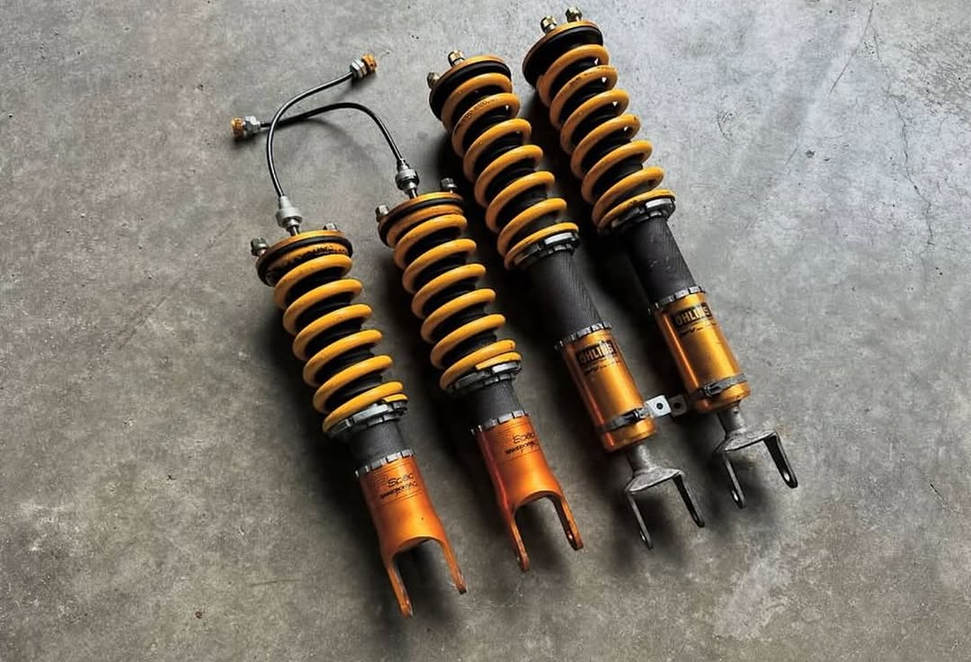 78932715-ffcf-48d0-9536-78fa5b101ad7.jpg S2000 Ohlins R/T Coilovers W/ FP Spec Sake - Image 1