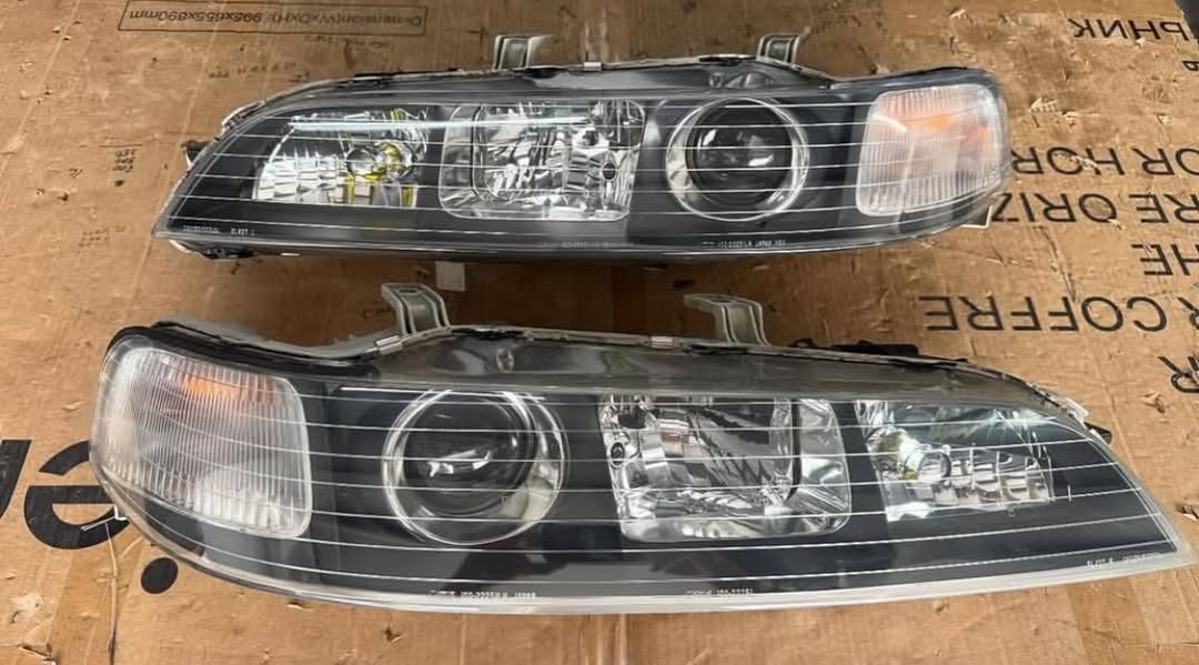 DC2 integra ITR Black housing headlights