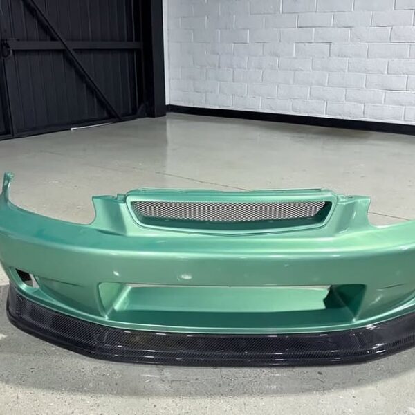 J-Blood Front Bumper W/ twill carbon fiber lower lip