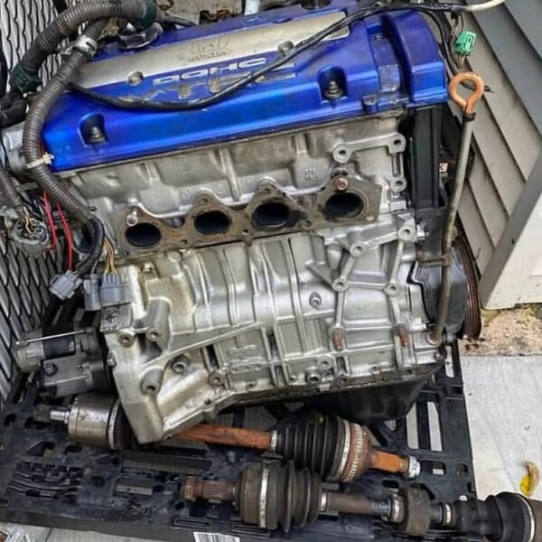 JDM H23A Blue Top Motor w Harness Axles & Starter