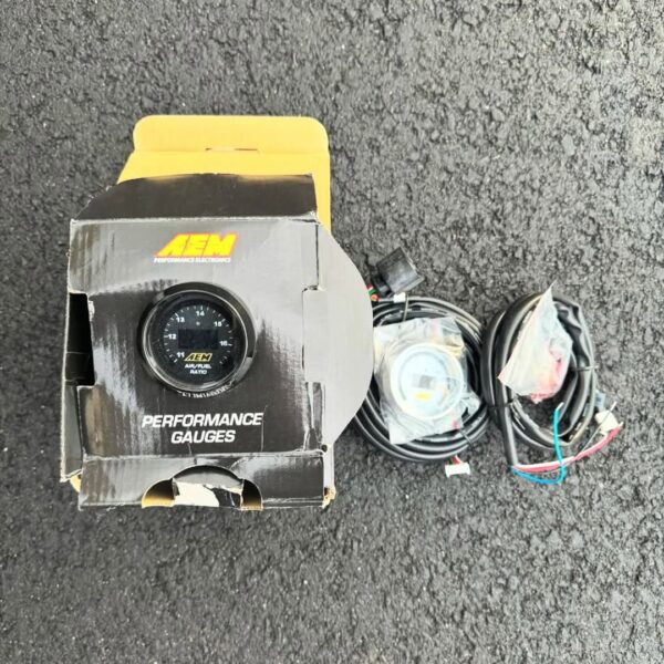 AEM AFR gauge/kit Brand new never used! Comes w/ white face bezel.