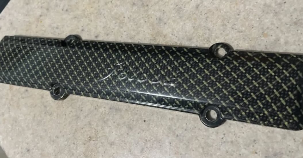 ab44eb1a-ae9e-4fec-a4e7-1b9ec8afe9fd.jpeg ICB Japan + JBlood B Series Carbon Kevlar Spark Plug Cover. - Image 1