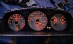 Honda Civic SiR 92-95 EG6 Gauge Cluster H/B MT white face Amber speedometer. - Image 2