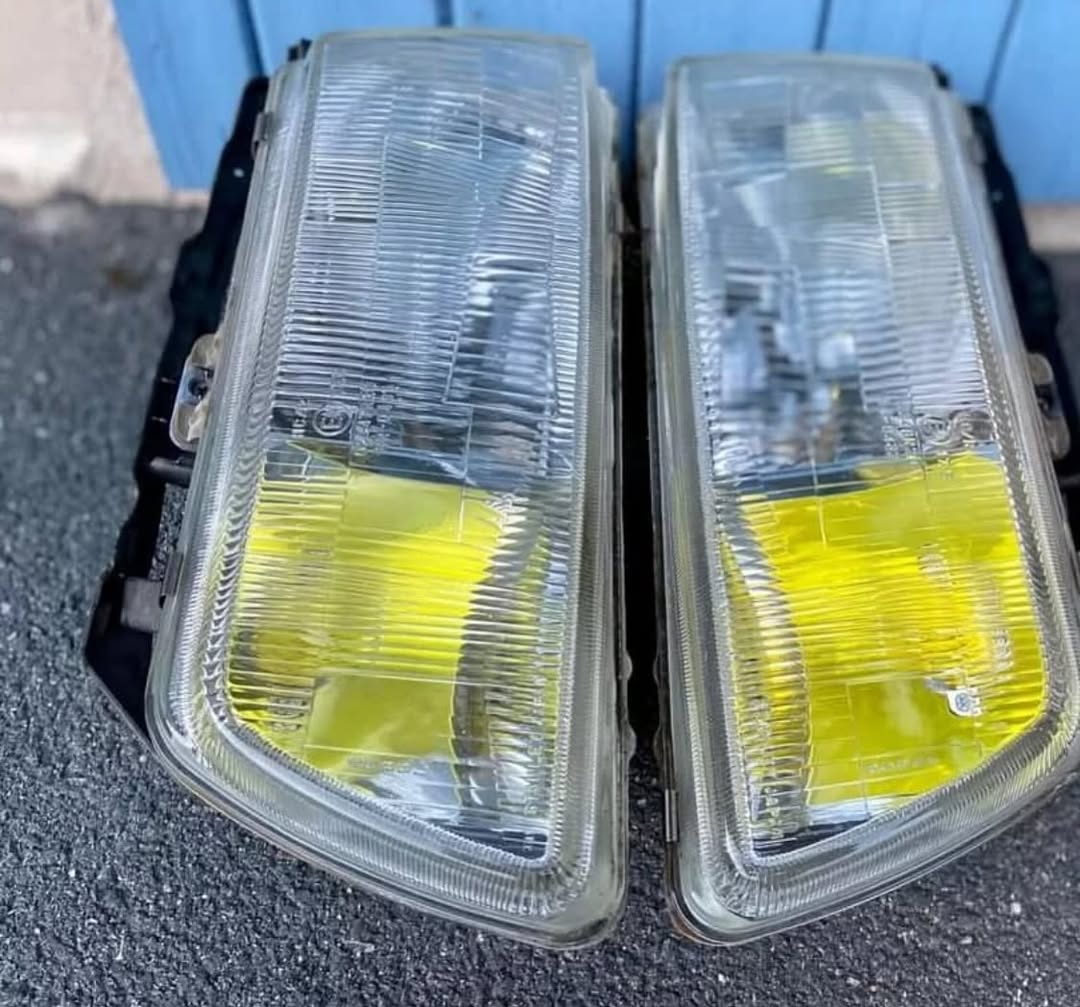 bf75253e-c3f5-4284-923a-22ee4d554907.jpeg Headlights Stanley yellows Oem Civic CRX ED9 EF7 Wagon - Image 1