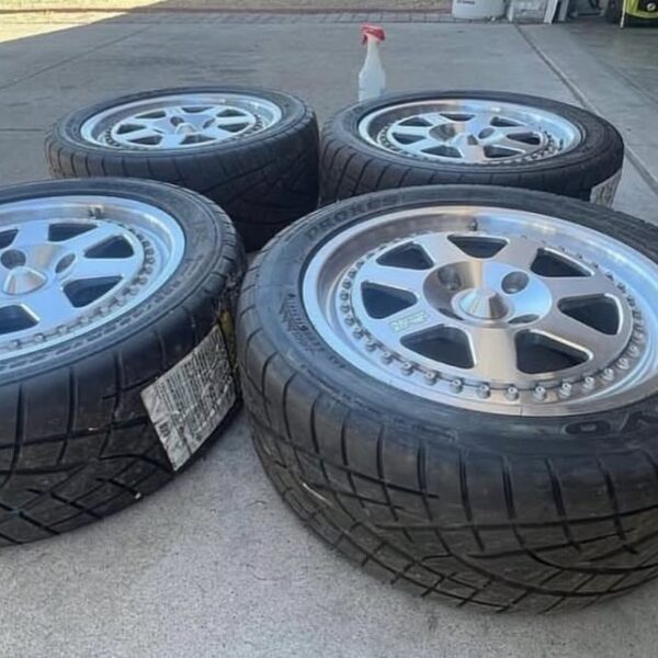 Mugen M7 16X7 +50 offset Wheels