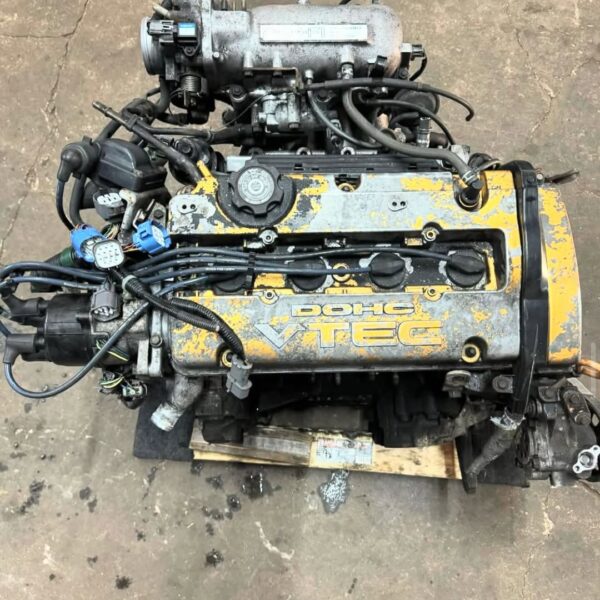 H22a4 long block Ran smooth when pulled!