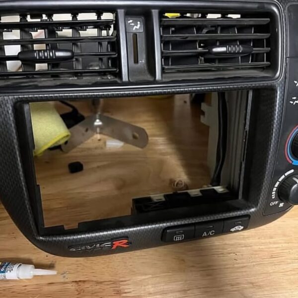 99-00 Civic Type R Climate control bezel