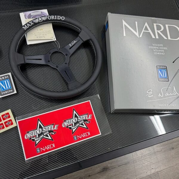 Brand New Max Orido x Nardi steering wheel Version 1 silver